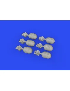 [NO_DESC] WWII USAAF oxygen cylinder A-4 PRINT, 1/48 - Eduard Acces...