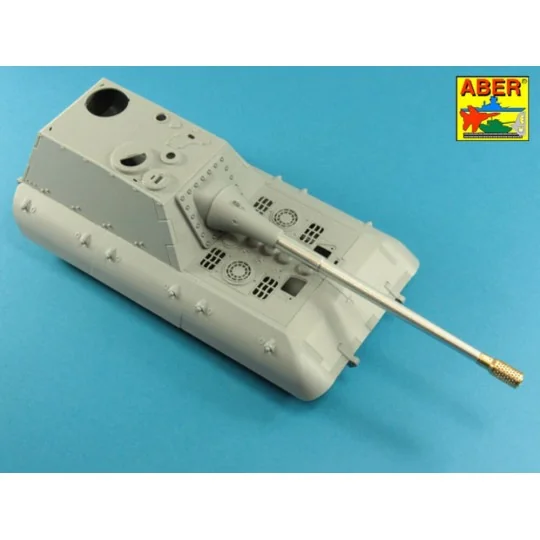 170mm A/T gun barrel for German Jagdpanzer E-100 (Amusing), 1/35 - ...
