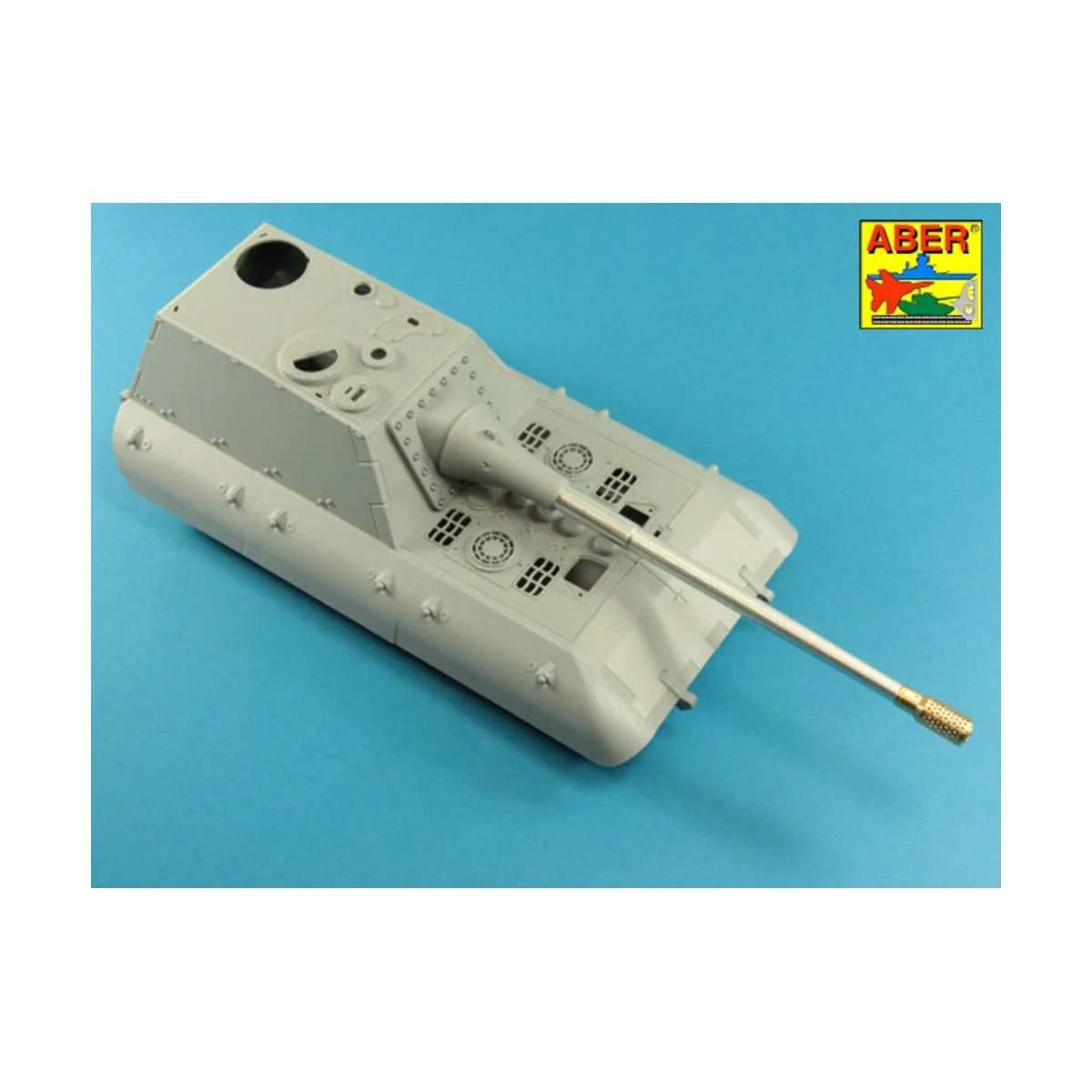 170mm A/T gun barrel for German Jagdpanzer E-100 (Amusing) - Aber M...