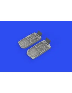 F6F wheel bays PRINT for EDUARD, 1/48 - Eduard Accessories 648798