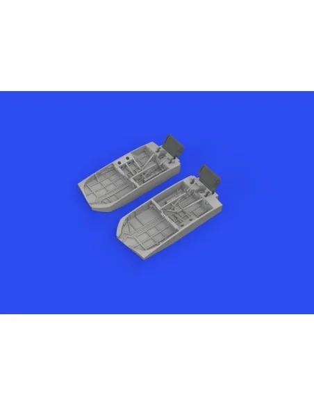 F6F wheel bays PRINT for EDUARD, 1/48 - Eduard Accessories 648798