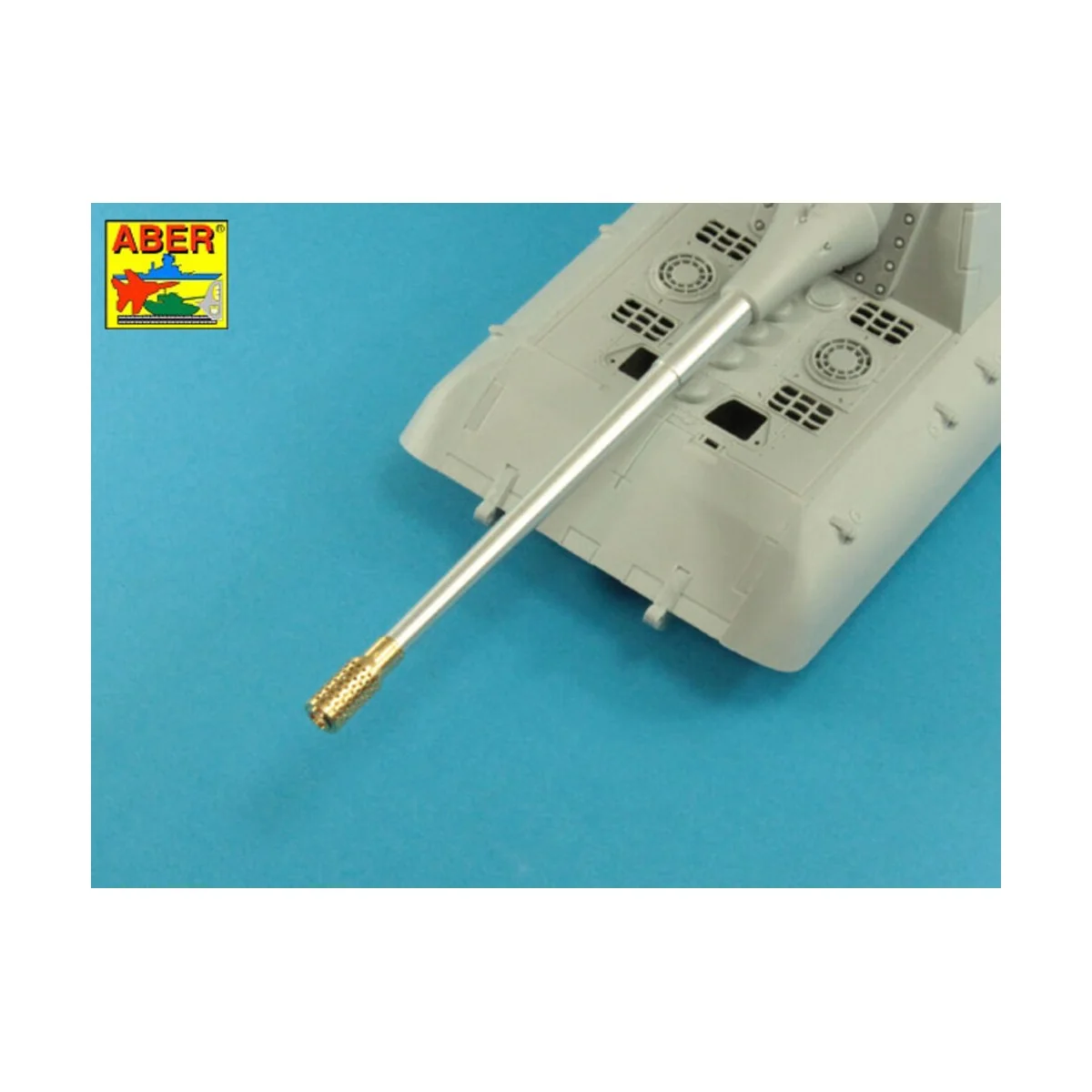 170mm A/T gun barrel for German Jagdpanzer E-100 (Amusing), 1/35 - ...