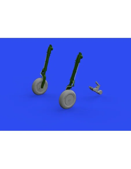 A6M wheels w/smooth tire for EDUARD, 1/48 - Eduard Accessories 648808