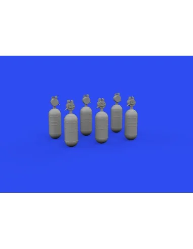 WWII USAAF oxygen cylinder A-6 PRINT for, 1/48 - Eduard Accessories...