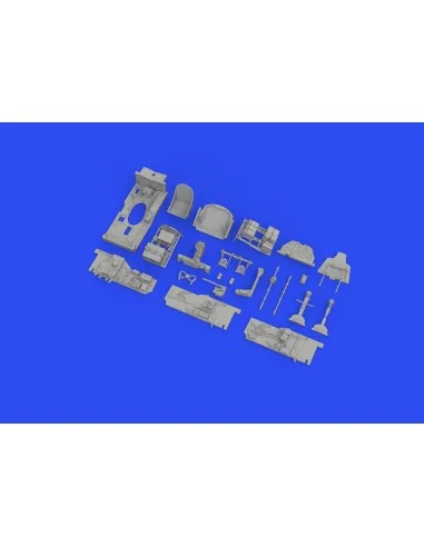 P-38J cockpit PRINT for TAMIYA, 1/48 - Eduard Accessories 648812