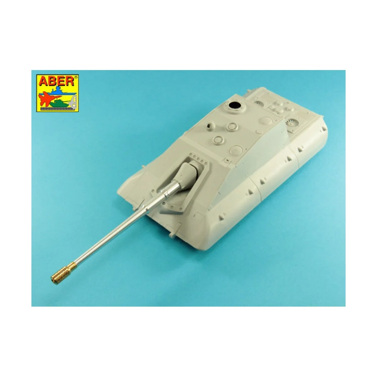 170mm A/T gun barrel for German Jagdpanzer E-100 (Trumpeter) - Aber...