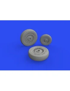Buccaneer S.2C/D wheels for AIRFIX, 1/48 - Eduard Accessories 648814 2