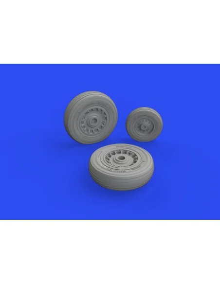 Buccaneer S.2C/D wheels for AIRFIX, 1/48 - Eduard Accessories 648814