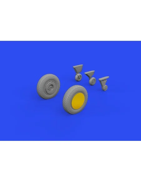 F4F-4 wheels late for EDUARD, 1/48 - Eduard Accessories 648816