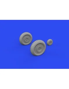 Yak-9D wheels for ZVEZDA, 1/48 - Eduard Accessories 648821