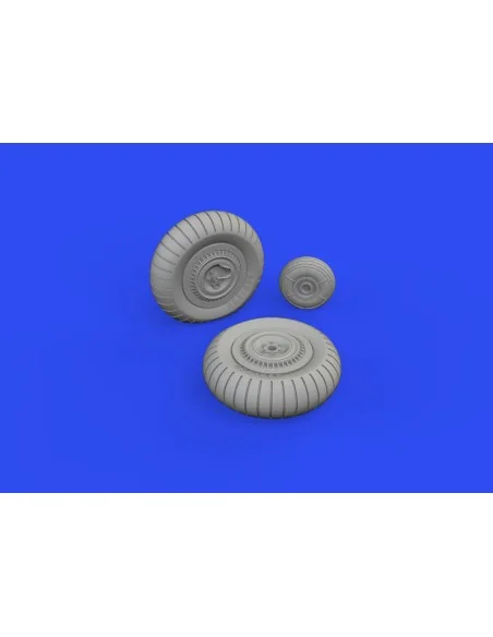 Yak-9D wheels for ZVEZDA, 1/48 - Eduard Accessories 648821