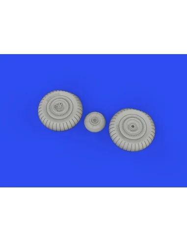 Yak-9D wheels for ZVEZDA, 1/48 - Eduard Accessories 648821