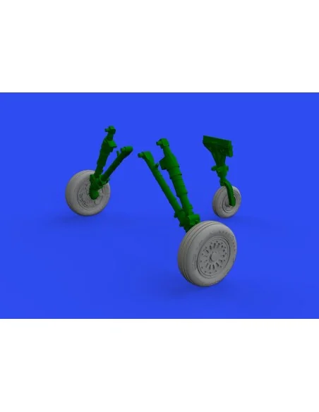 F-16A MLU wheels for KINETIC, 1/48 - Eduard Accessories 648822