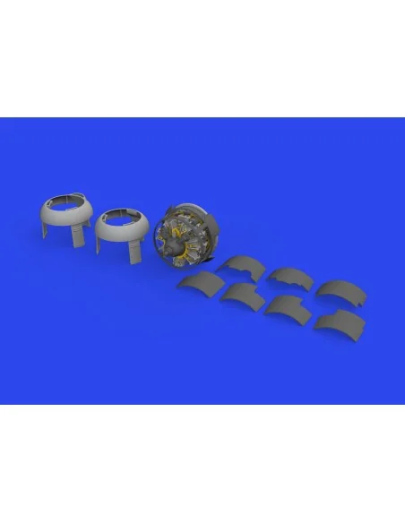 F4F-3 engine mid PRINT 1/48 EDUARD, 1/48 - Eduard Accessories 648825