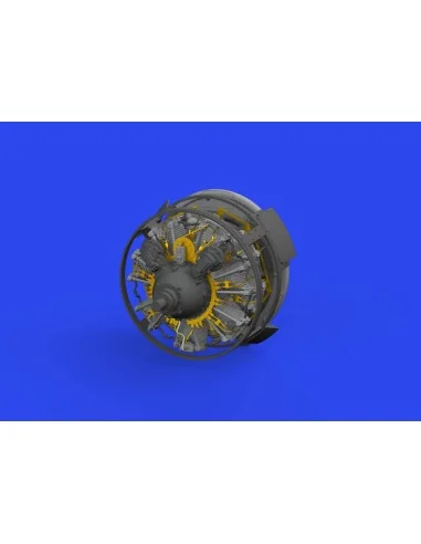 F4F-3 engine mid PRINT 1/48 EDUARD, 1/48 - Eduard Accessories 648825
