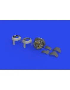 F4F-3 engine late PRINT 1/48 EDUARD, 1/48 - Eduard Accessories 648826