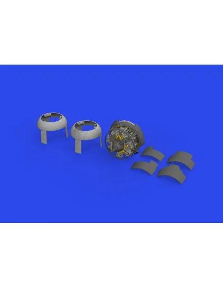 F4F-3 engine late PRINT 1/48 EDUARD, 1/48 - Eduard Accessories 648826