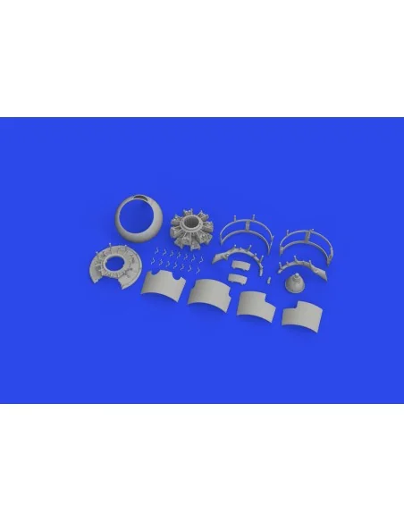 F4F-3A engine PRINT 1/48 EDUARD, 1/48 - Eduard Accessories 648827