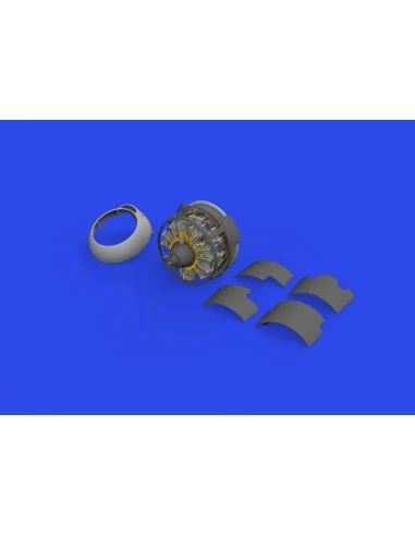 F4F-3A engine PRINT 1/48 EDUARD, 1/48 - Eduard Accessories 648827