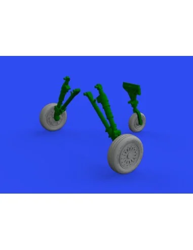 F-16C wheels early 1/48 for KINETIC, 1/48 - Eduard Accessories 648832