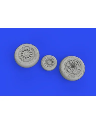 [NO_DESC] F-16C wheels late 1/48 for KINETIC, 1/48 - Eduard Accesso...