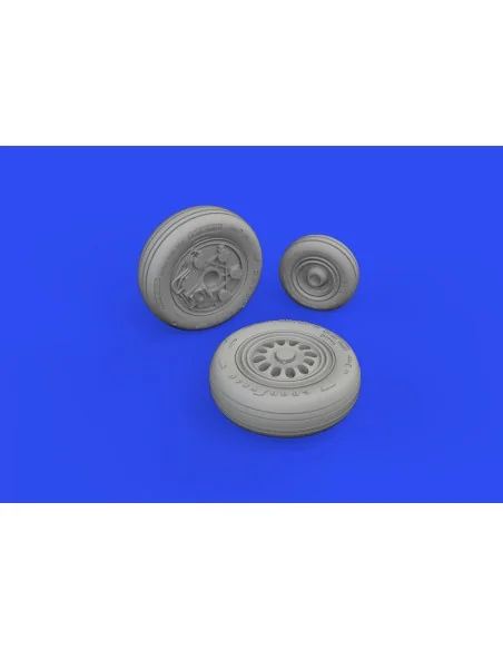 F-16C wheels late 1/48 for KINETIC, 1/48 - Eduard Accessories 648833