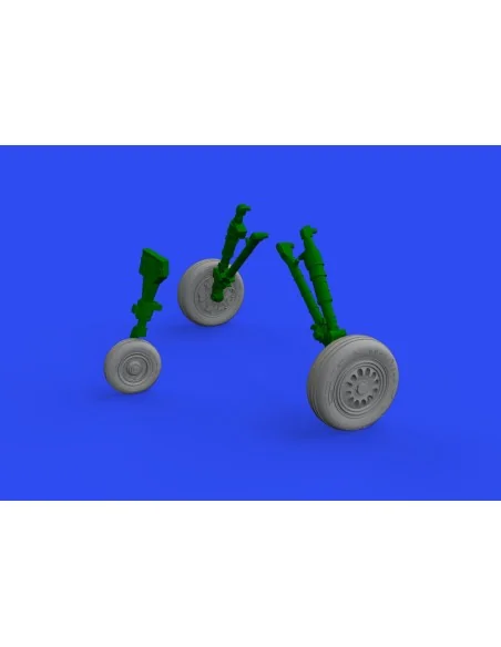 F-16C wheels late 1/48 for KINETIC, 1/48 - Eduard Accessories 648833