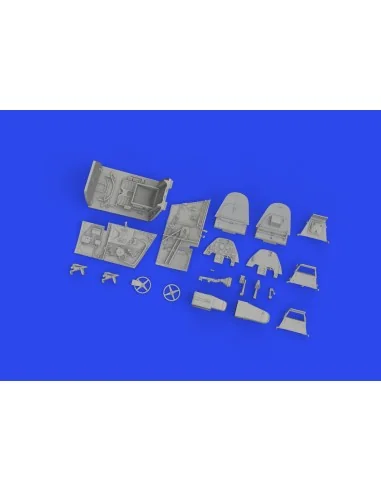 Bf 109G-6 cockpit PRINT 1/48 EDUARD, 1/48 - Eduard Accessories 648843
