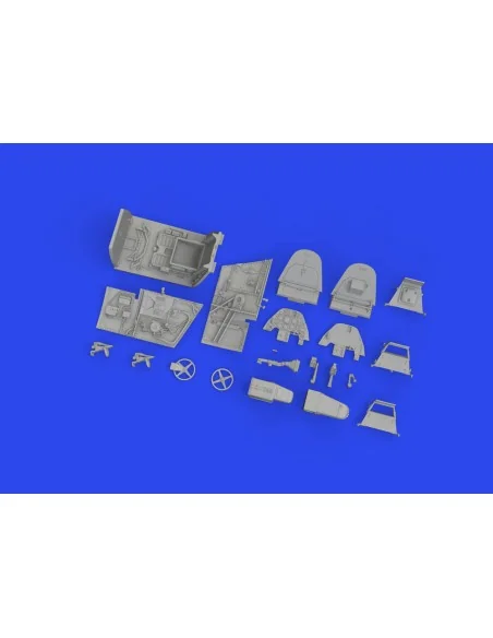 Bf 109G-6 cockpit PRINT 1/48 EDUARD, 1/48 - Eduard Accessories 648843
