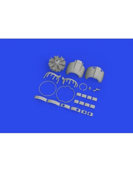[NO_DESC] A6M2-N Rufe engine complete PRINT 1/48 EDUARD, 1/48 - Edu...