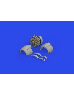 A6M2-N Rufe engine complete PRINT 1/48 EDUARD, 1/48 - Eduard Access... 2
