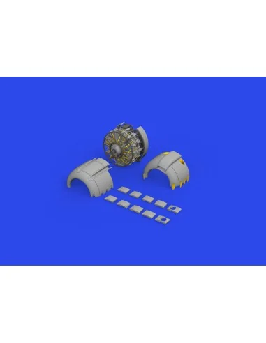 A6M2-N Rufe engine complete PRINT 1/48 EDUARD, 1/48 - Eduard Access...
