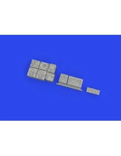Bf 110G radio equipment 1/48 EDUARD, 1/48 - Eduard Accessories 648862