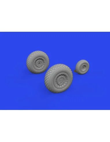 [NO_DESC] B-25J wheels 1/48 HKM, 1/48 - Eduard Accessories 648863