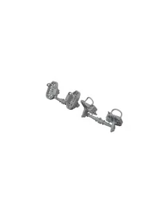 Bf 109E rudder pedals late, 1/48 - Eduard Accessories 648874