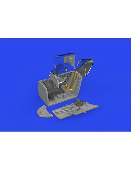 [NO_DESC] Bf 109F cockpit w/ early seat PRINT 1/48 EDUARD, 1/48 - E...