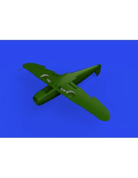 Bf 109F wheel bays angular PRINT 1/48 EDUARD, 1/48 - Eduard Accesso...