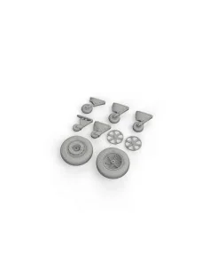 [NO_DESC] FM-2 wheels 1/48 EDUARD, 1/48 - Eduard Accessories 648887