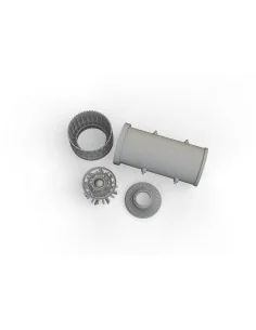 [NO_DESC] F-104A/C exhaust nozzle PRINT 1/48 KINETIC / EDUARD, 1/48...