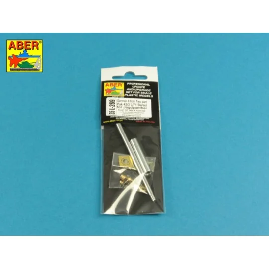 German Pak 43/3 L/71 8,8cm barrel for Jagdpanther Ausf G1lub G1late...