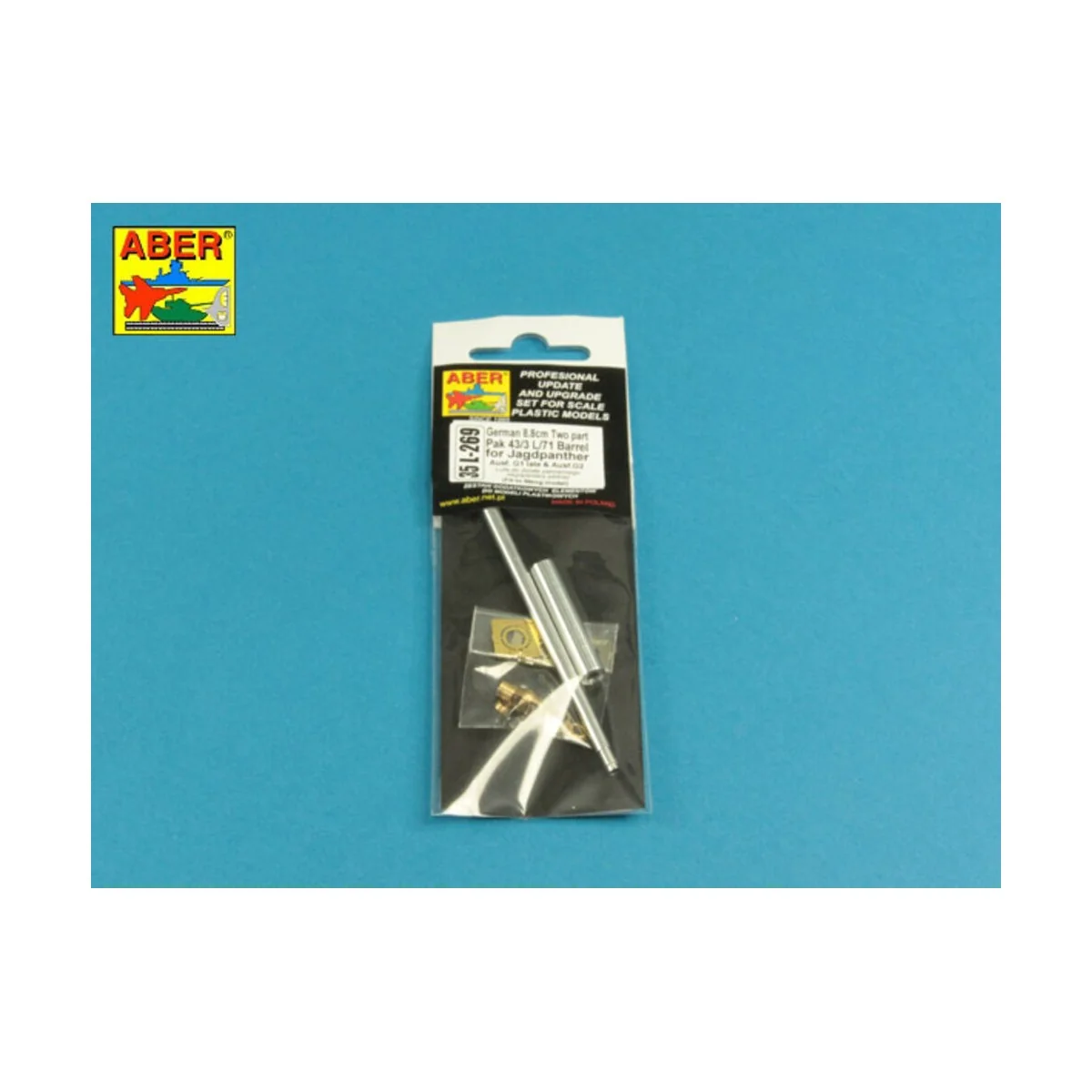 German Pak 43/3 L/71 8, 8cm barrel for Jagdpanther Ausf G1lub G1lat...