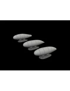 Bf 109K external fuel tanks, 1/48 - Eduard Accessories 648906