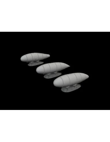 Bf 109K external fuel tanks, 1/48 - Eduard Accessories 648906