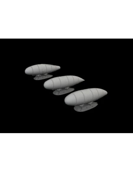 Bf 109K external fuel tanks, 1/48 - Eduard Accessories 648906