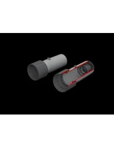 F-4E exhaust nozzles PRINT 1/48 MENG, 1/48 - Eduard Accessories 648908