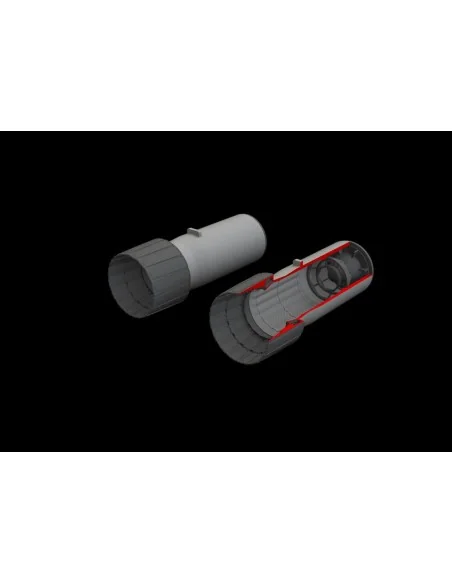 [NO_DESC] F-4E exhaust nozzles PRINT 1/48 MENG, 1/48 - Eduard Acces...
