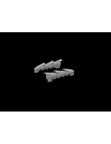 Hurricane Mk.II exhaust fishtail PRINT 1/48 ARMA HOBBY, 1/48 - Edua...