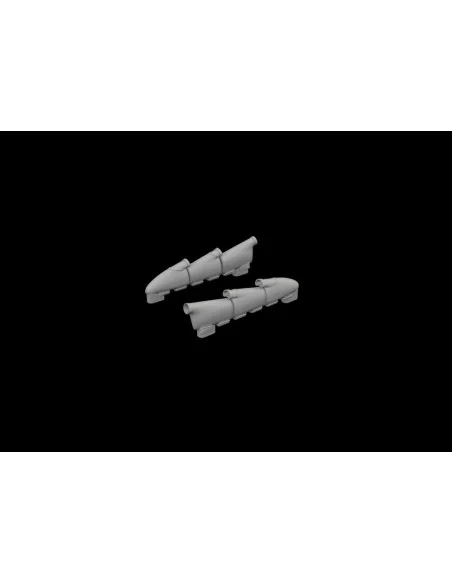 Hurricane Mk.II exhaust rounded PRINT 1/48 ARMA HOBBY, 1/48 - Eduar...
