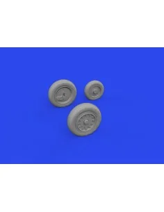 J-35 Draken wheels Type 1 1/48 HASEGAWA, 1/48 - Eduard Accessories ...