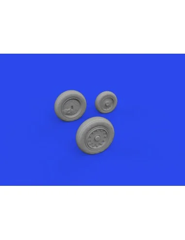 J-35 Draken wheels Type 1 1/48 HASEGAWA, 1/48 - Eduard Accessories ...